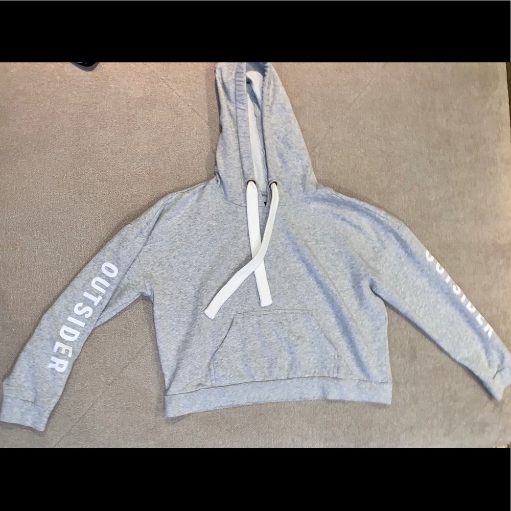 Soft, Comfy Woman’s Free Press Gray Hoodie